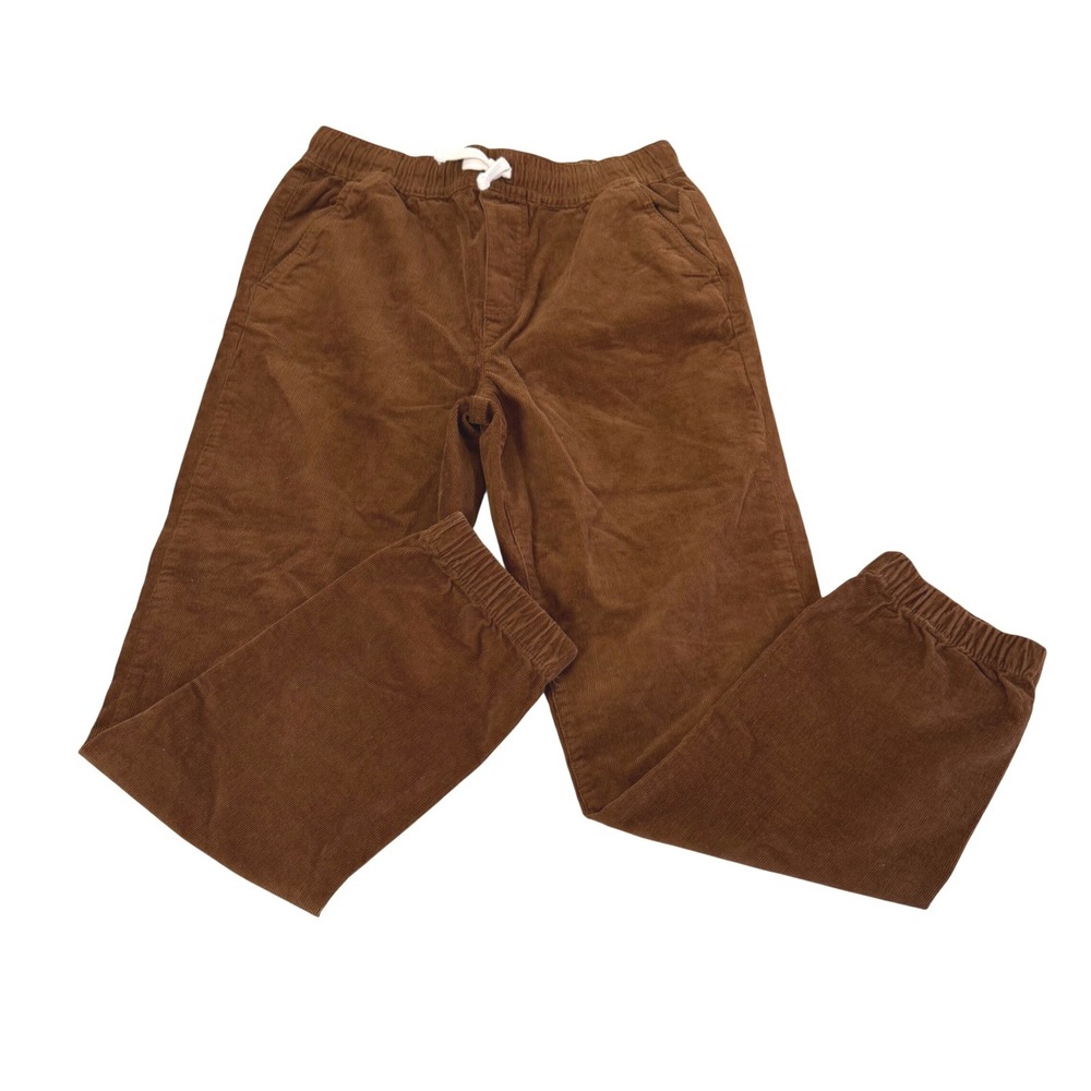 Janie and Jack Corduroy Pants Joggers Size 10 Preppy Fall‎ Classic Earthy Brown